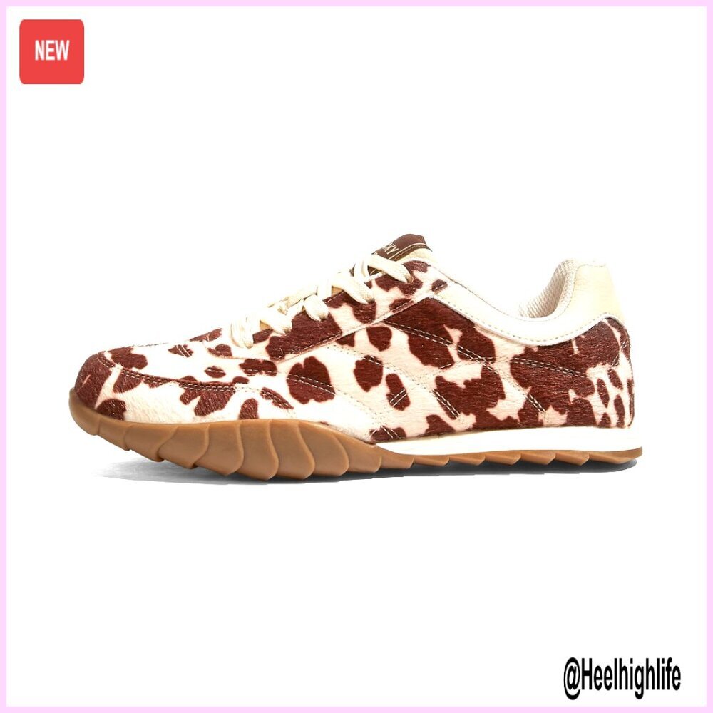 Retro Fashion Sneakers Thin Sole Anti-Slip Comfortable Walking Shoes Trendy